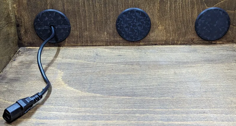 Cable port, Desk grommet, Cable tidy 58mm-70mm hole upto 20mm thick
