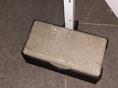 Brick Holder for Tent Leg – Wind Anchor