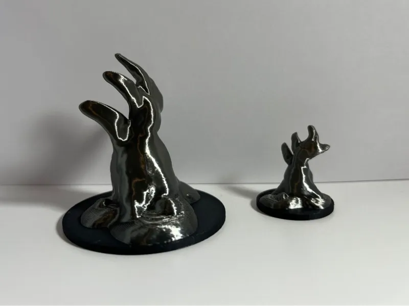 D&D Ooze / Jelly Monster, Support Free, 32mm 28mm