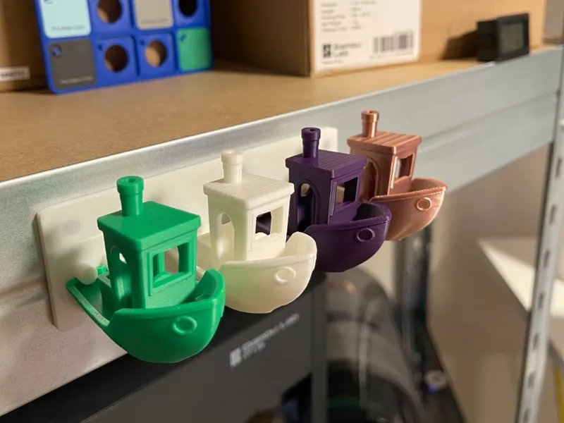 Magnetic Benchy Holder/Mount/Display (AMS Help!)