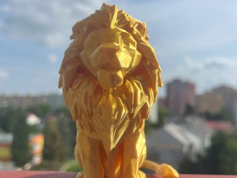 Lion Decor lowpoly