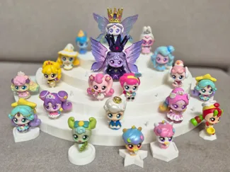 Teenieping Figure stand(2 3 4 5 6 level stand)