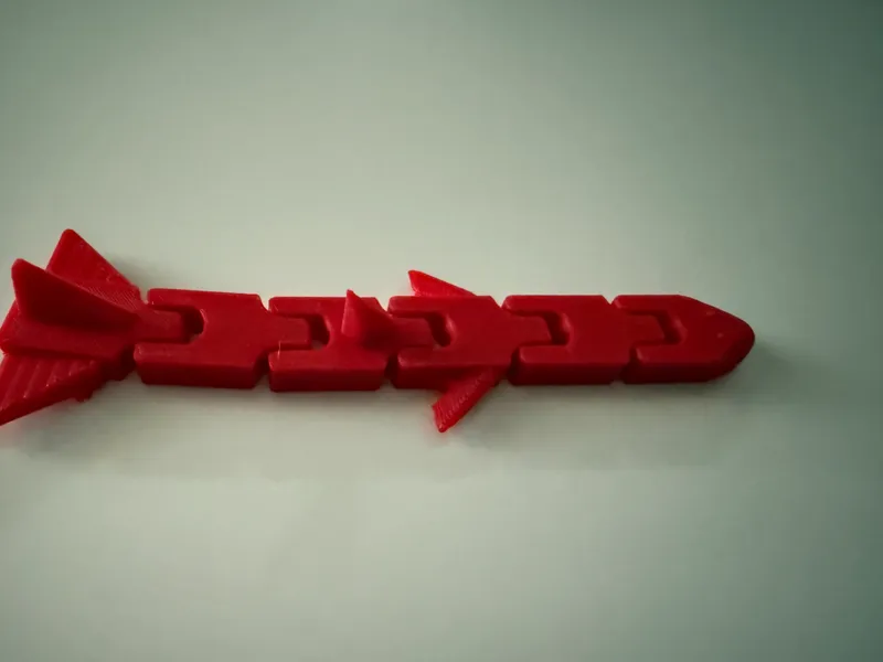 Simple flexi Shark (print in place)