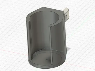 Hoto Flashlight holder for Ikea Skadis