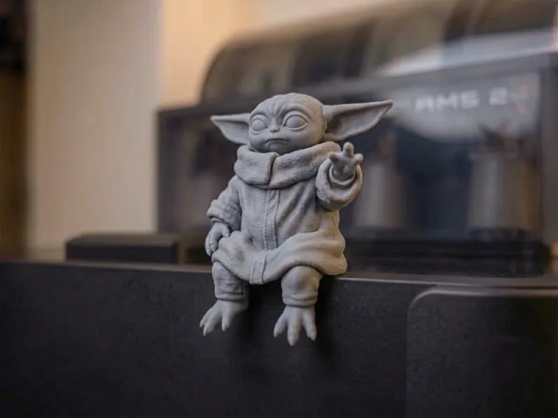 Sitting Baby Yoda
