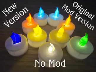 Flame Covers for LED Tea Lights