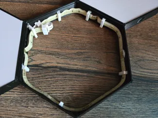 Wallmount and LED holding clips