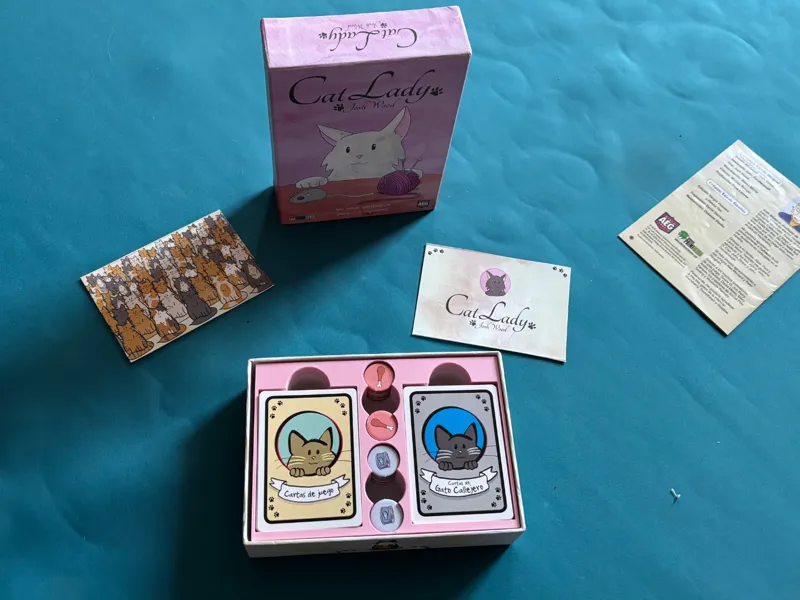 Inserto para Juego de mesa "Cat Lady"