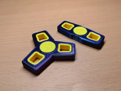 Fidget Spinner [Print In Place, no support]