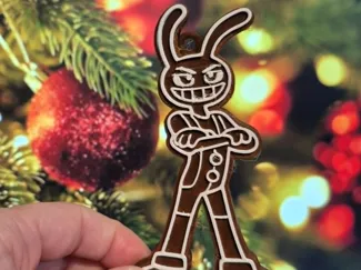 Jax TADC Gingerbread Ornament