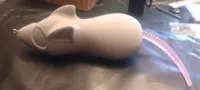 River Rat - Screw holes for hangers and tail