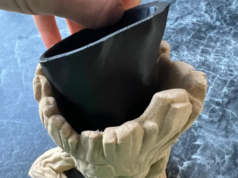 Groot planter pot inlay 200%