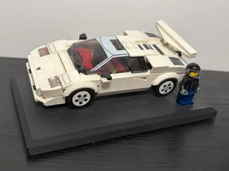 Brick Speed Champions display stand