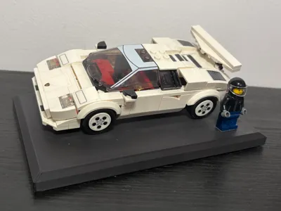 Brick Speed Champions display stand