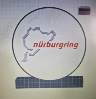 Nürburgring Lampe LED Light