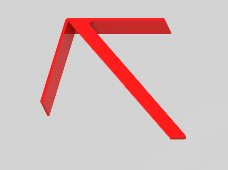 Circle center finder - less material