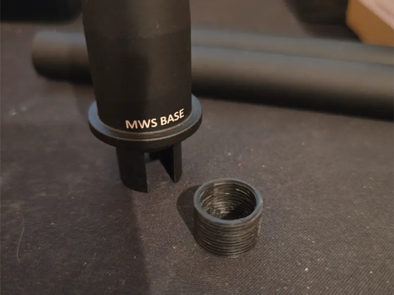 Dytac Modular Outer Barrel for MWS thread coupler