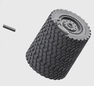 Michelin pen holder