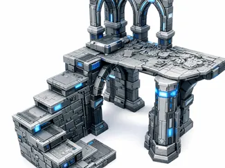 40k tower ruins