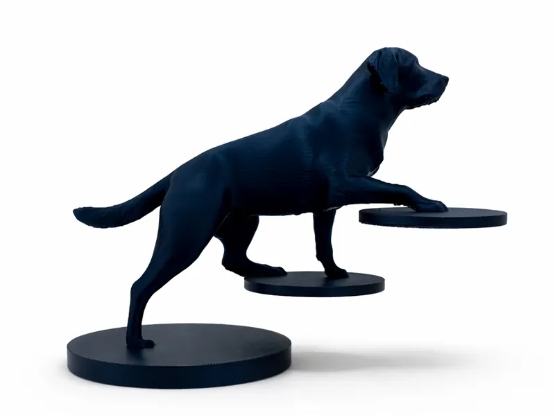 Balancing Dog Sculpture – Labrador