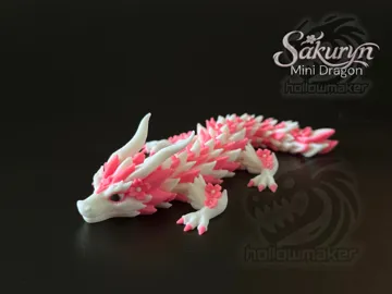 Llavero: Mini Sakuryn - Cherry-Blossom Dragon + Keychain — vista de referencia 4