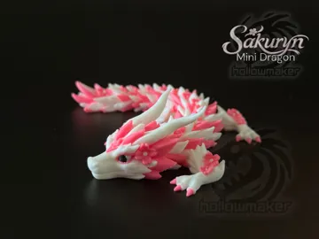 Llavero: Mini Sakuryn - Cherry-Blossom Dragon + Keychain — vista de referencia 5
