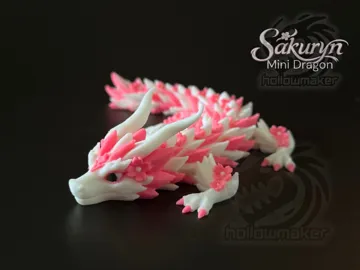 Llavero: Mini Sakuryn - Cherry-Blossom Dragon + Keychain — vista de referencia 3