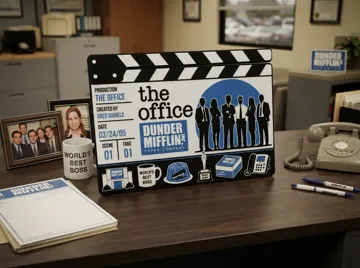 Modelo para impresión 3D: The Office US Movie Clapboard | TV Show Decor — vista de referencia 5
