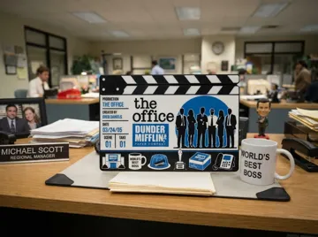 Modelo para impresión 3D: The Office US Movie Clapboard | TV Show Decor — vista de referencia 4