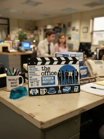 Modelo para impresión 3D: The Office US Movie Clapboard | TV Show Decor — vista de referencia 2