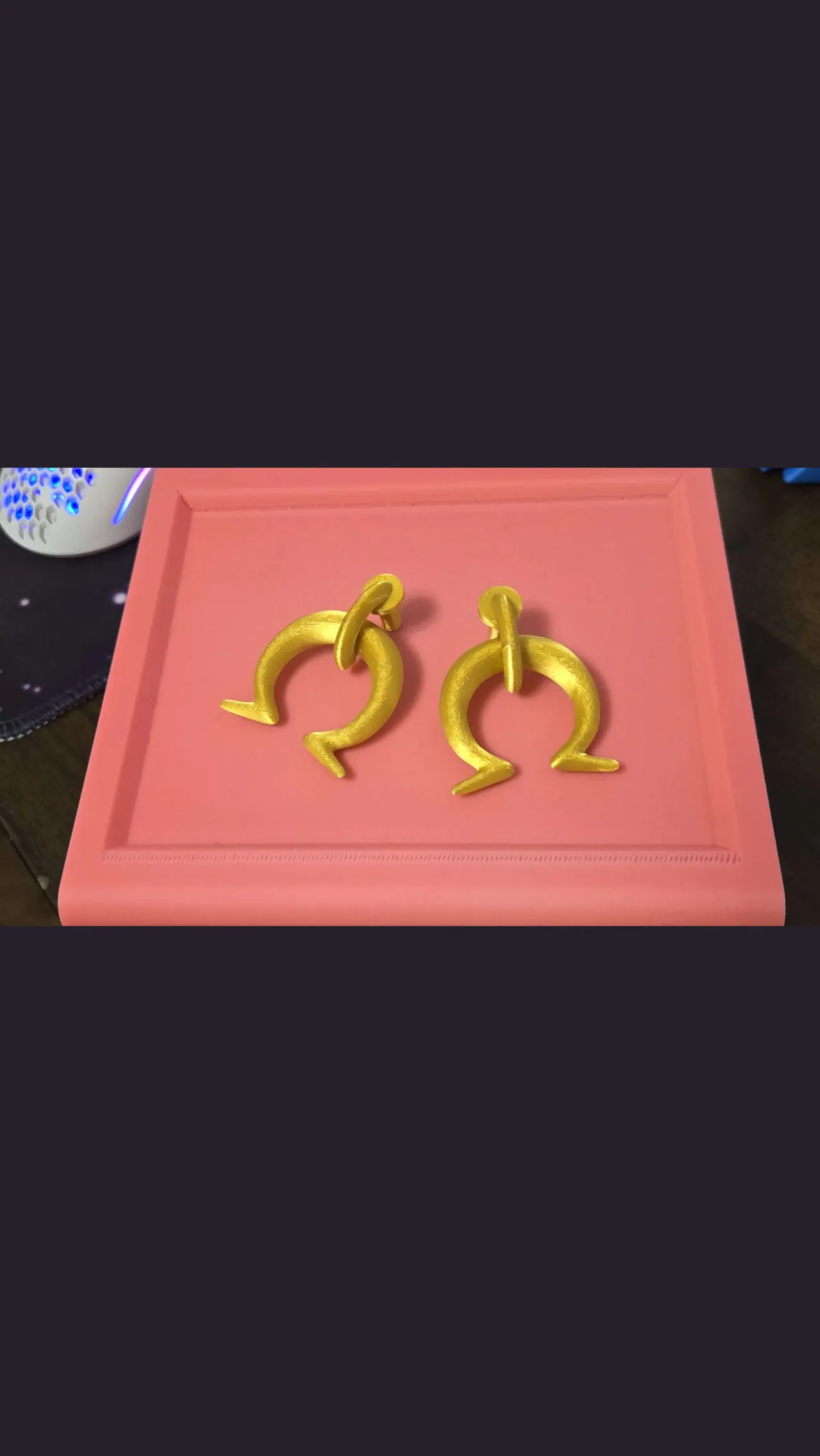Warframe - Operator Umbra Earrings view 4