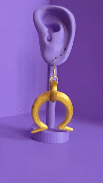 Warframe - Operator Umbra Earrings