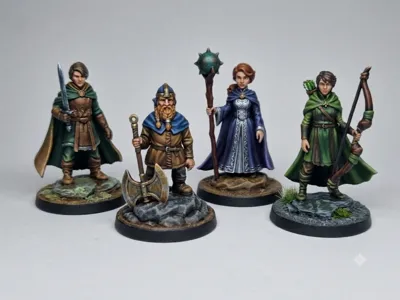 Legends of Andor Heroes Set