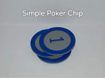 Simple Poker Chip