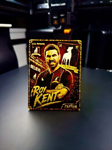 Modelo para impresión 3D: Ted Lasso Team Cards ( Lasso - Tartt - Kent ) — vista de referencia 4