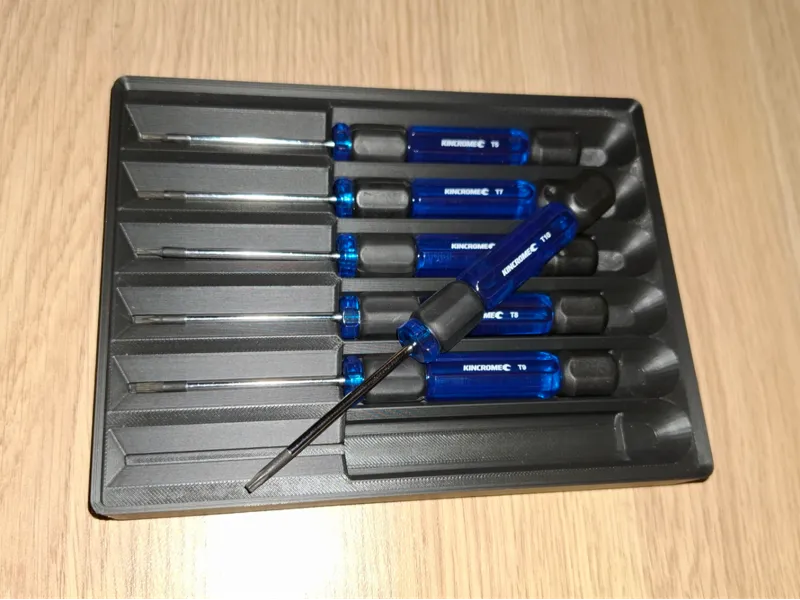 Gridfinity Kingchrome Precision Screwdriver Holder