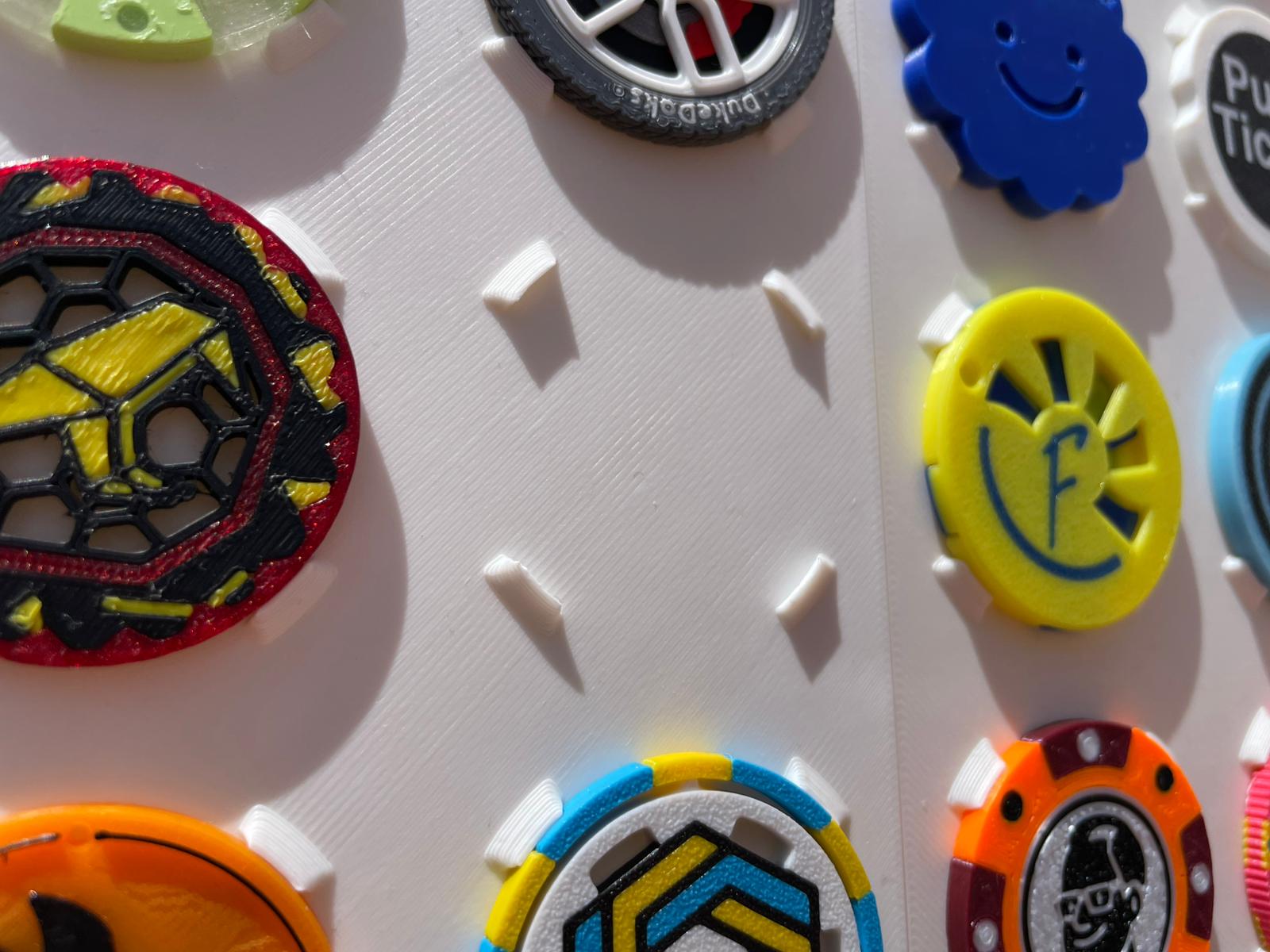 Miniatura 6 do modelo 3D Maker Chips - Tazos Display Stand