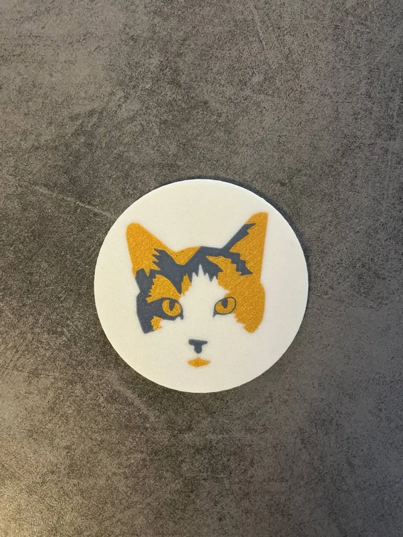 Cat Coaster 'Bucket' Edition