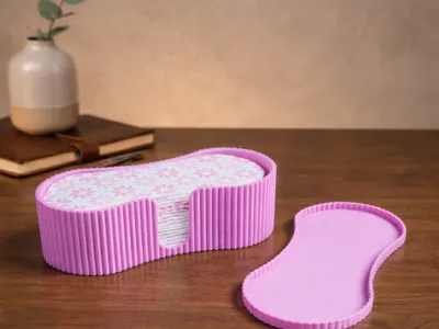 Minimalist Organic Panty Liner Dispenser