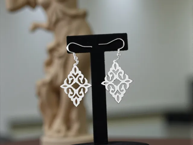 Elegant ornament v2 earrings