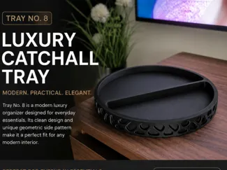 Tray No. 8 is a modern luxury organizer
