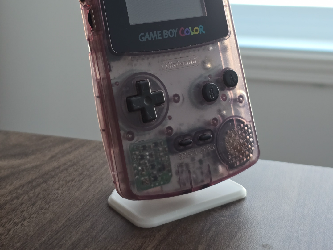 Game Boy Color Minimalist Display Stand