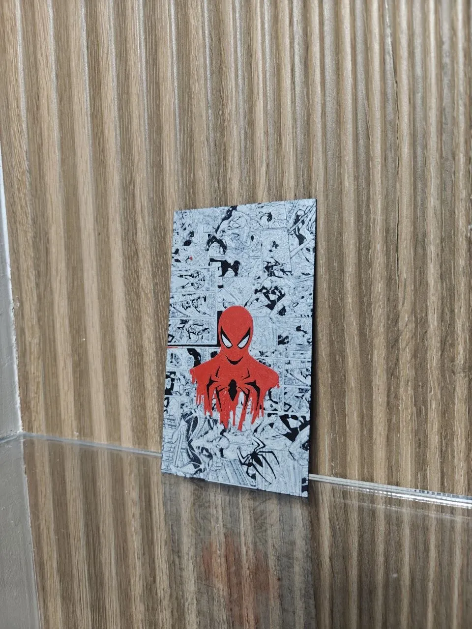 Comic Spiderman Hueforge view 2