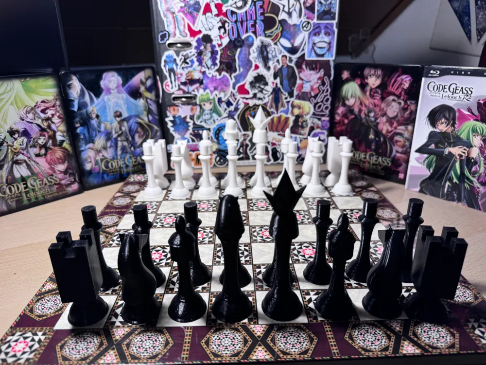 Code Geass Inspired Chess Figure Rook by Ossibotreal - MakerWorld