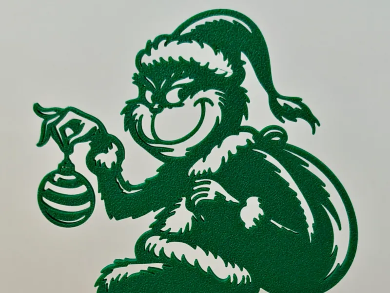 Grinch wall art