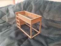0.2mm layer, 2 walls, 15% infill - V2 Thicker bed slats