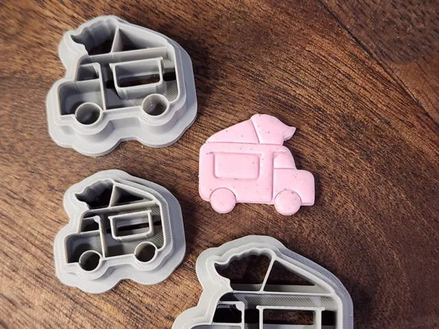 Ice cream truck earring cutter