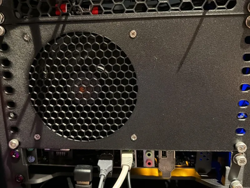 10" Rack 3u Fan