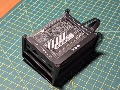 Zimablade Dual SSD Case v2 Clip-in Honeycomb mount