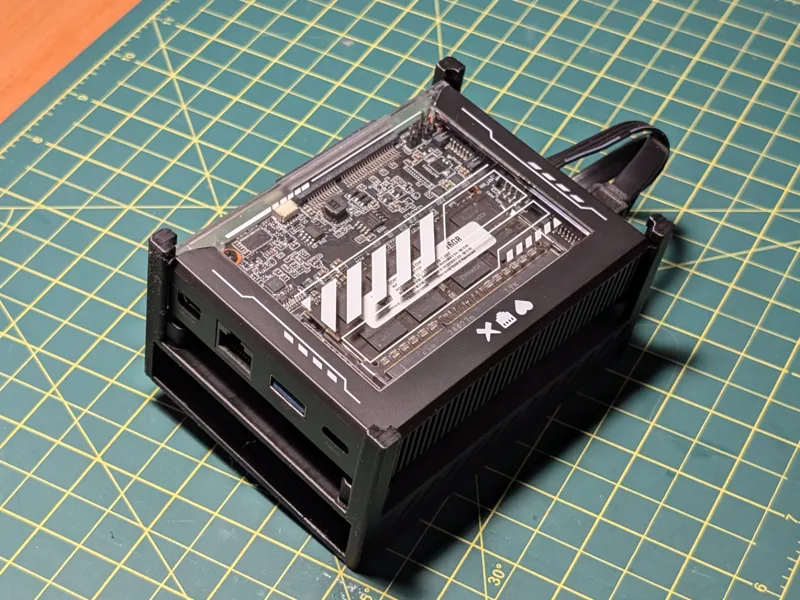 Zimablade Dual SSD Case v2 Clip-in Honeycomb mount